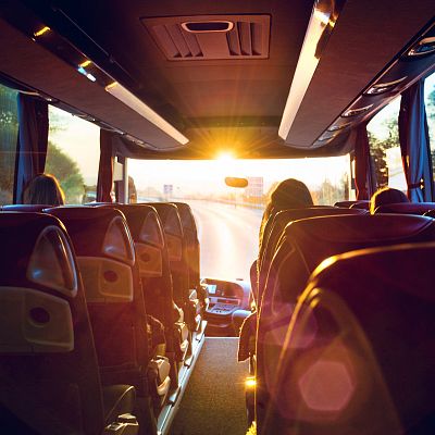 By bus