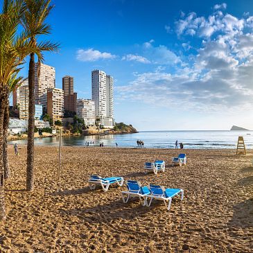 Benidorm beach
