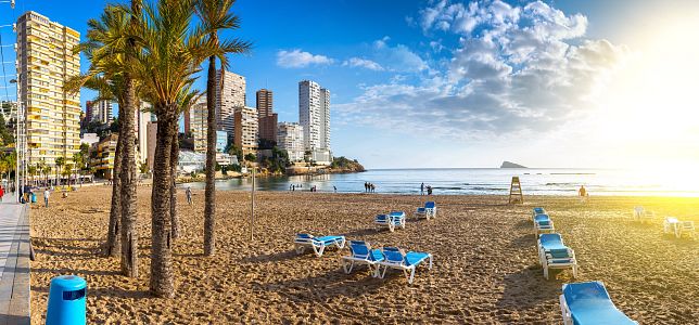 Benidorm beach