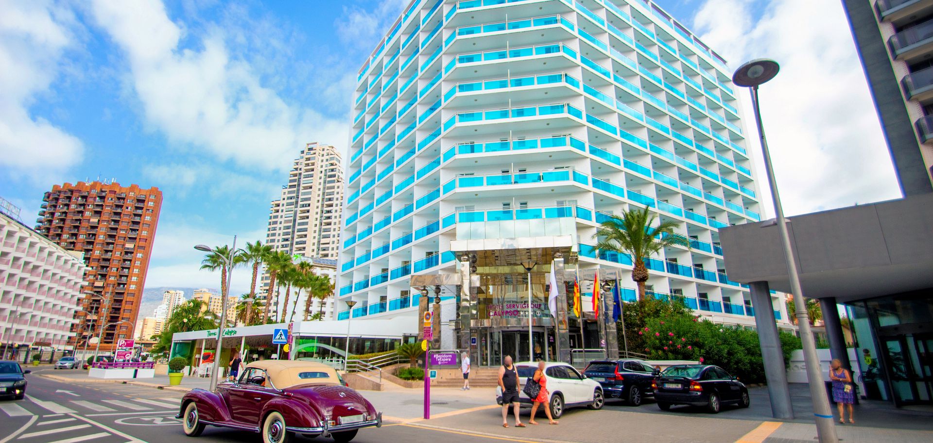 Entrée de l'hôtel Calypso Benidorm
