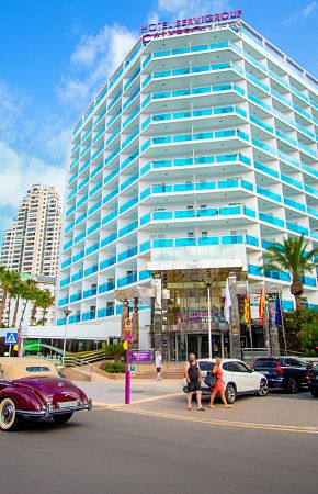 Entrée de l'hôtel Calypso Benidorm