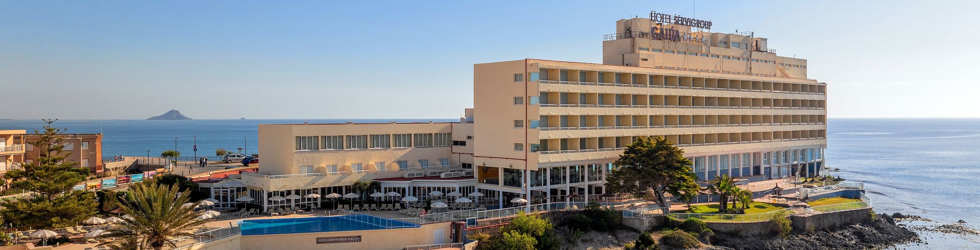 La Manga del Mar Menor en direct de l'Hotel Servigroup Galúa