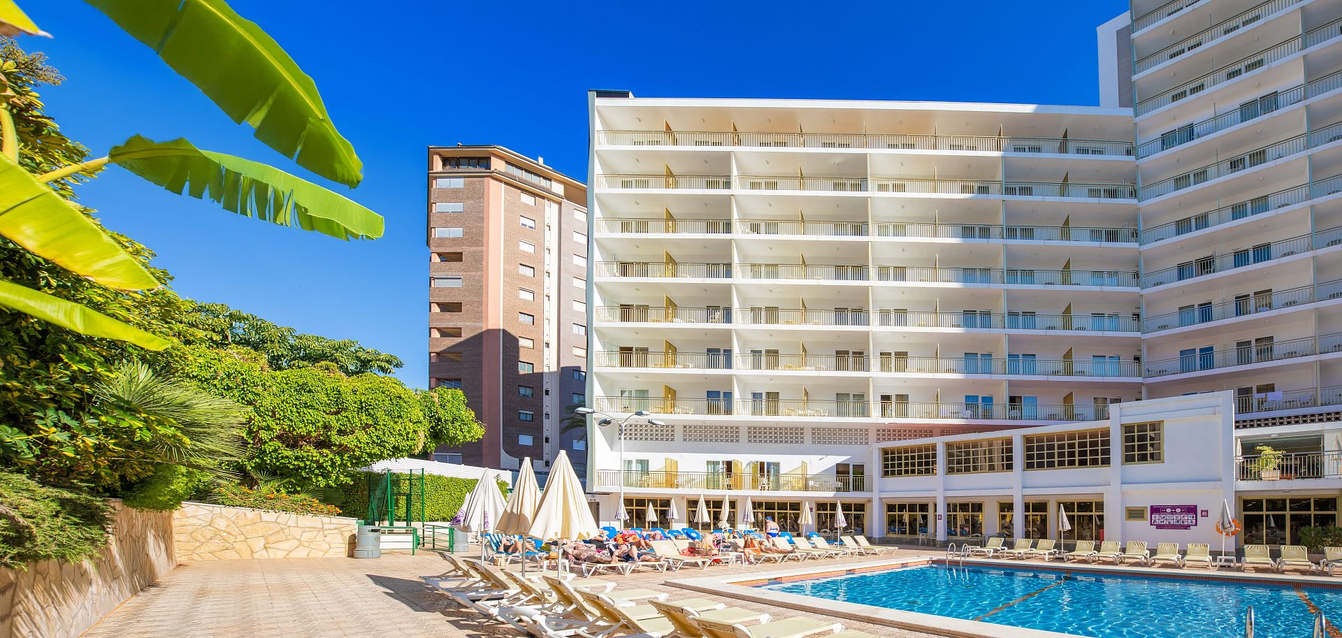 Façade of the Hotel Orange in Benidorm