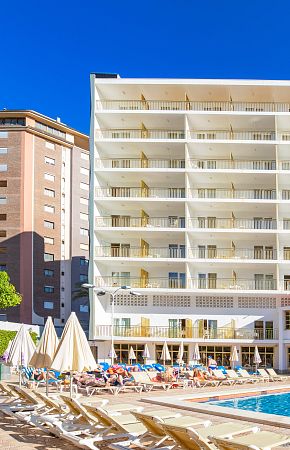 Façade de l'hôtel Orange à Benidorm