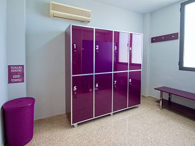 Les vestiaires