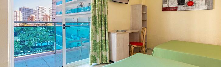 Chambre double (capacité de 4 personnes)