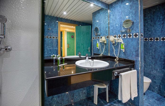 Chambre double avec terrasse