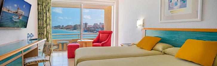 Chambre double avec terrasse