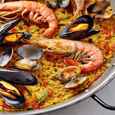 Paella valenciana en Benicasim
