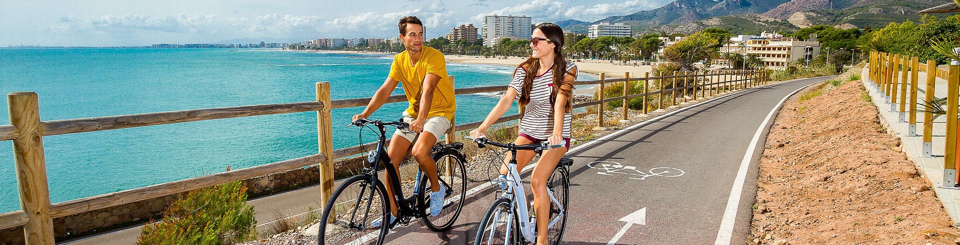 En vélo Voie verte Oropesa Benicàssim
