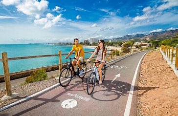 En bici Vía Verde Oropesa Benicàssim