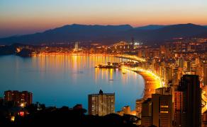 Vues nuit Benidorm