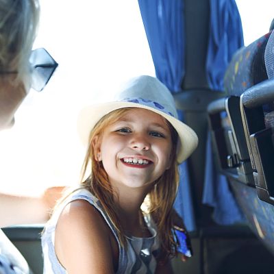 En autobús a Hoteles Servigroup