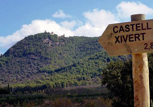 Château de Xivert à Alcoceber