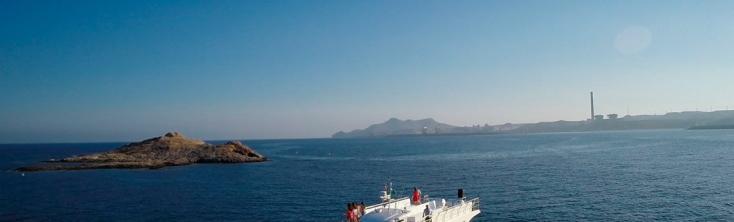 Itinéraire de bateau de Mojacar