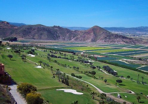 views of the mojácar golf course