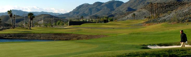 bunker au golf de mojácar