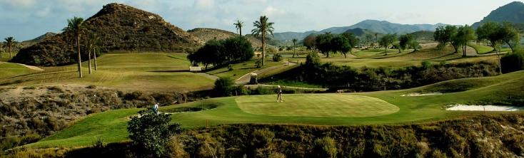 vue sur le golf de mojácar