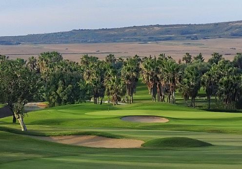 golf near the sea in Orihuela