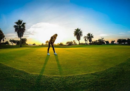 golfer in Orihuela