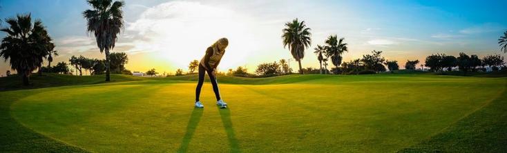 golfeur à Orihuela
