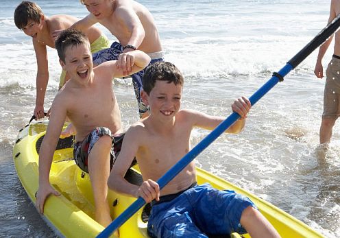 kayak pour enfants à alcoceber