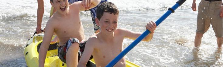 kayak pour enfants à alcoceber