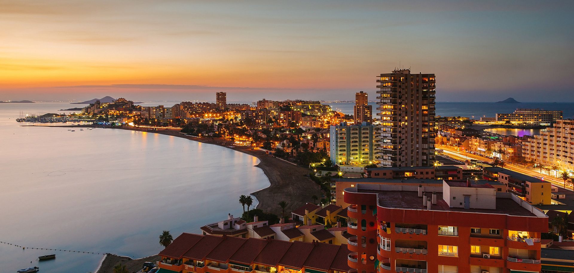 Panoramic view La Manga