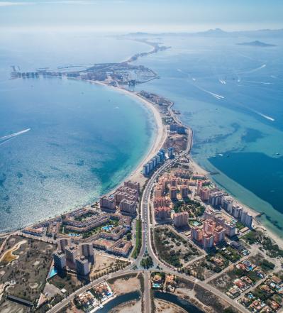 Vue aérienne La Manga