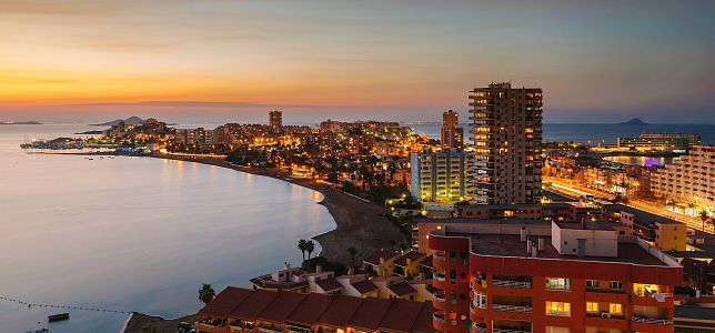 Panoramic view La Manga