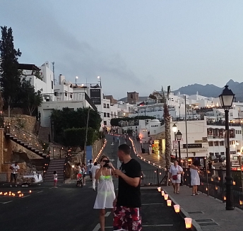 The Night of the Candles in Mojácar