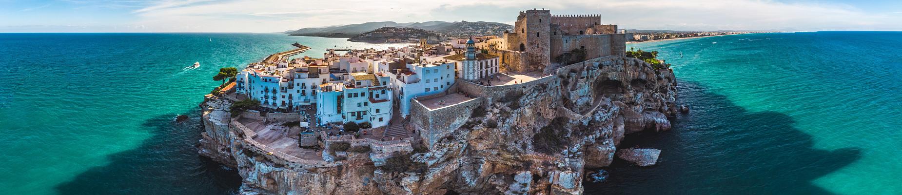 vue panoramique peñíscola
