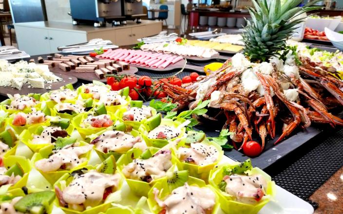 Buffet de fruits de mer