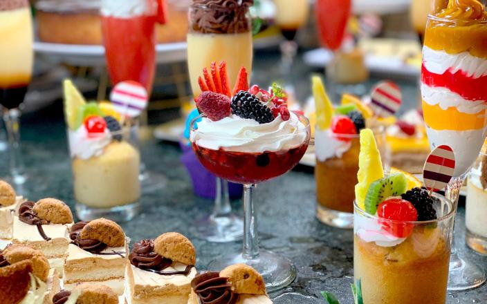 Détail du dessert