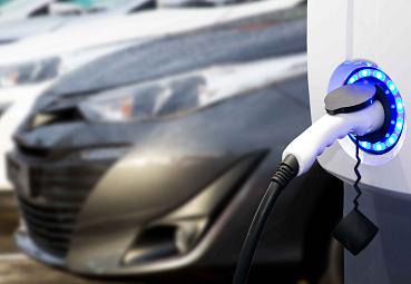 Charging station for electric cars