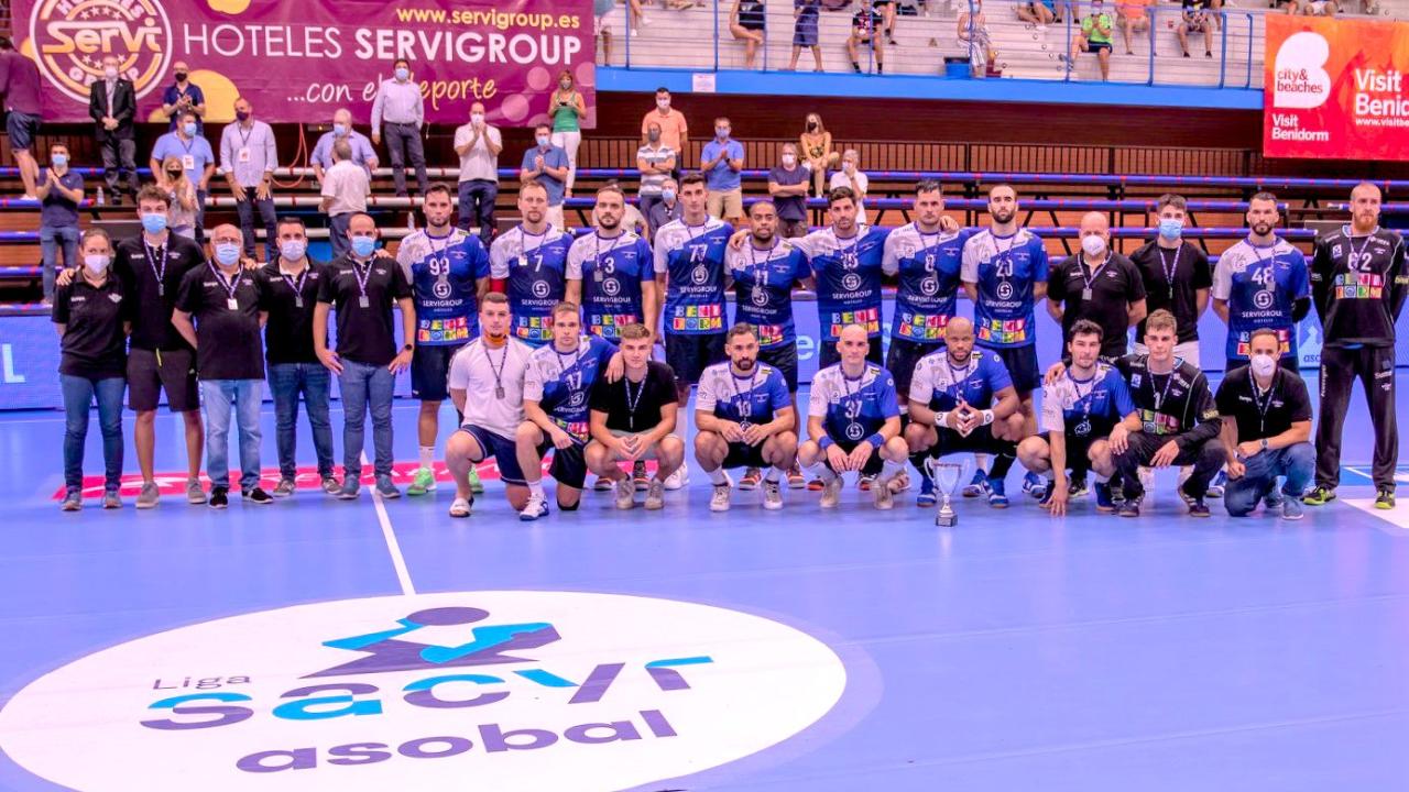 HB Benidorm runner-up Super Cup Sacyr ASOBAL
