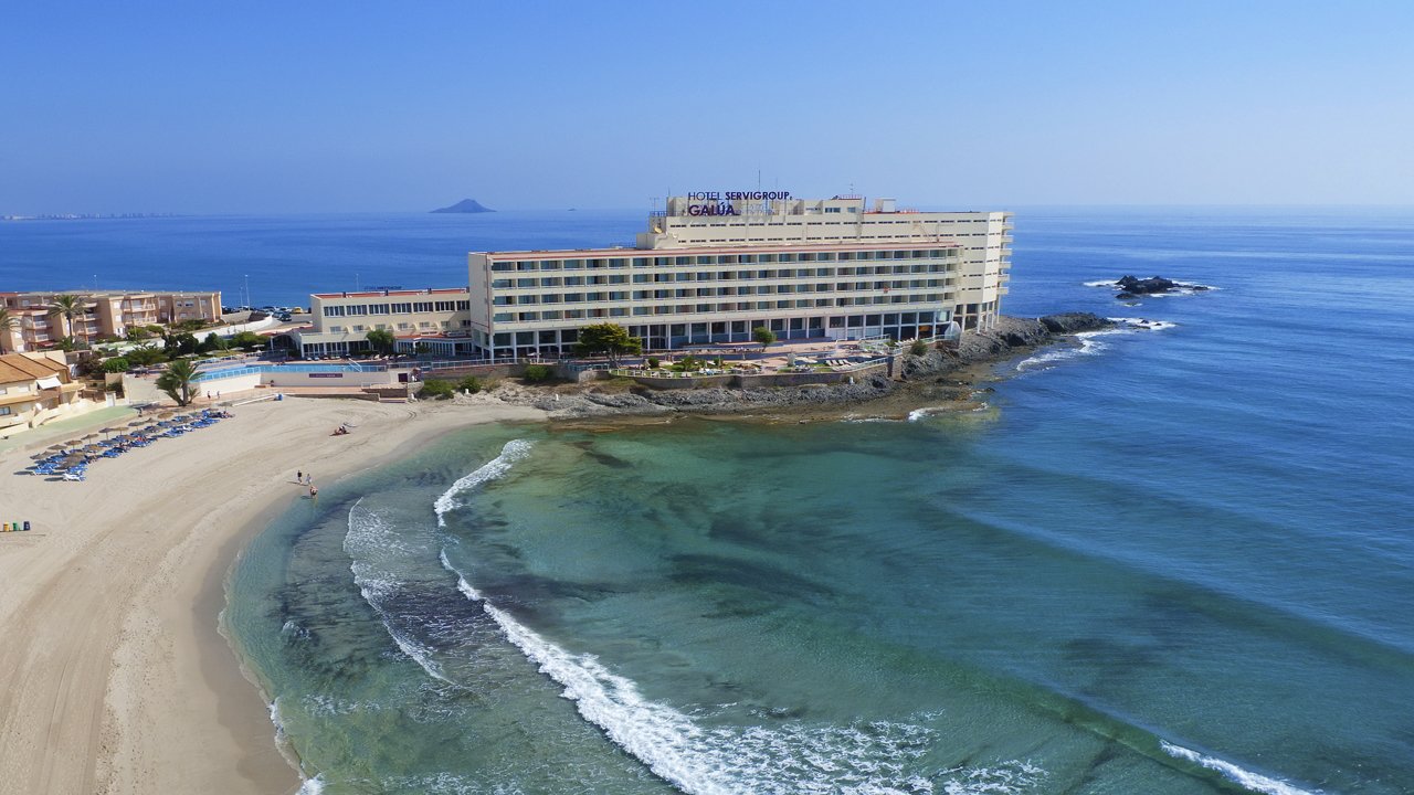 Panoramic Hotel Galua on the beach 