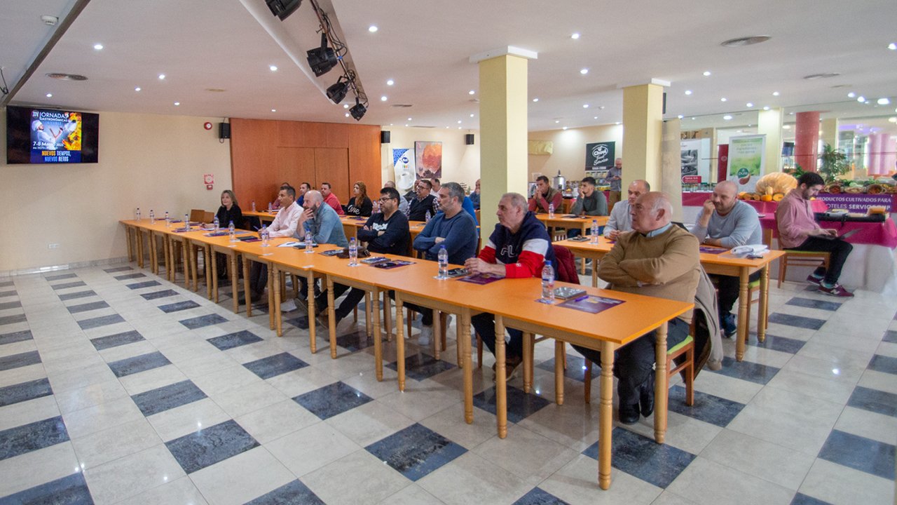 Training at the Servigroup gastronomic days.