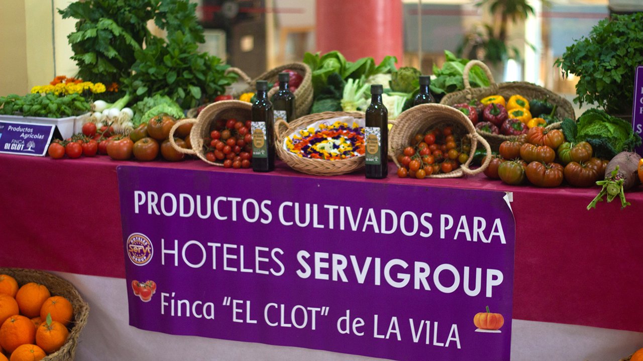 Products from Finca el Clot for Servigroup.