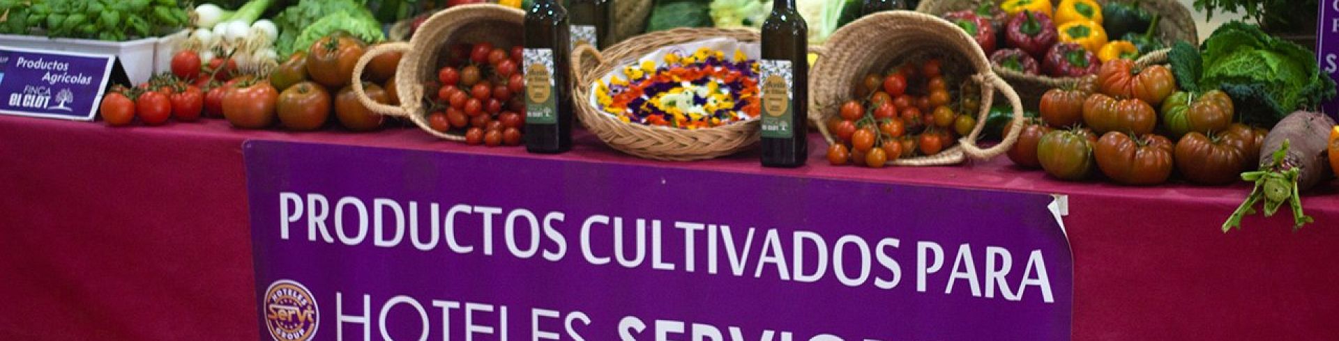Produits de la ferme El Clot pour Servigroup.
