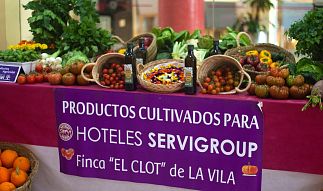 Products from Finca el Clot for Servigroup.