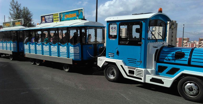 Travel by train in Benidorm