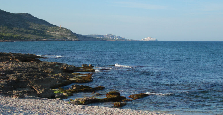 Plage naturiste “El Ruso” à Peñíscola