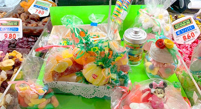 Sweet jellies Alicante’s Market