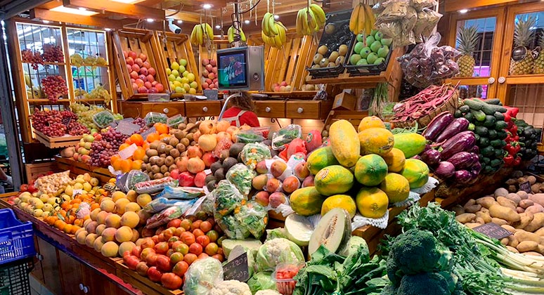 Fruits du marché couvert d’Alicante
