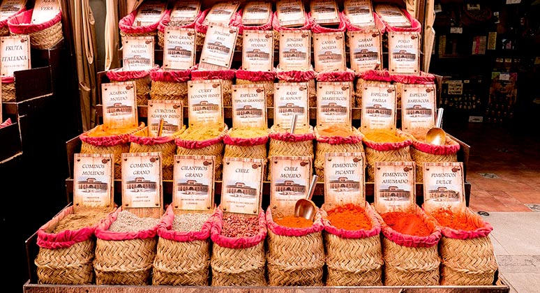 Salzillo store in the Central Market of Alicante