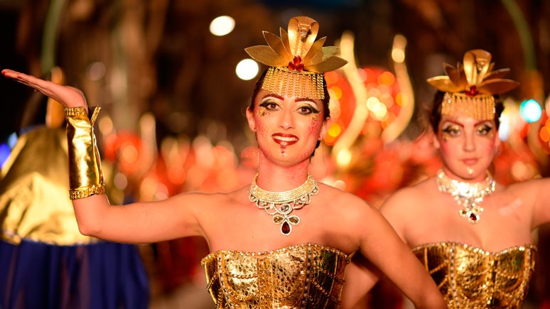 Fancy dress parade