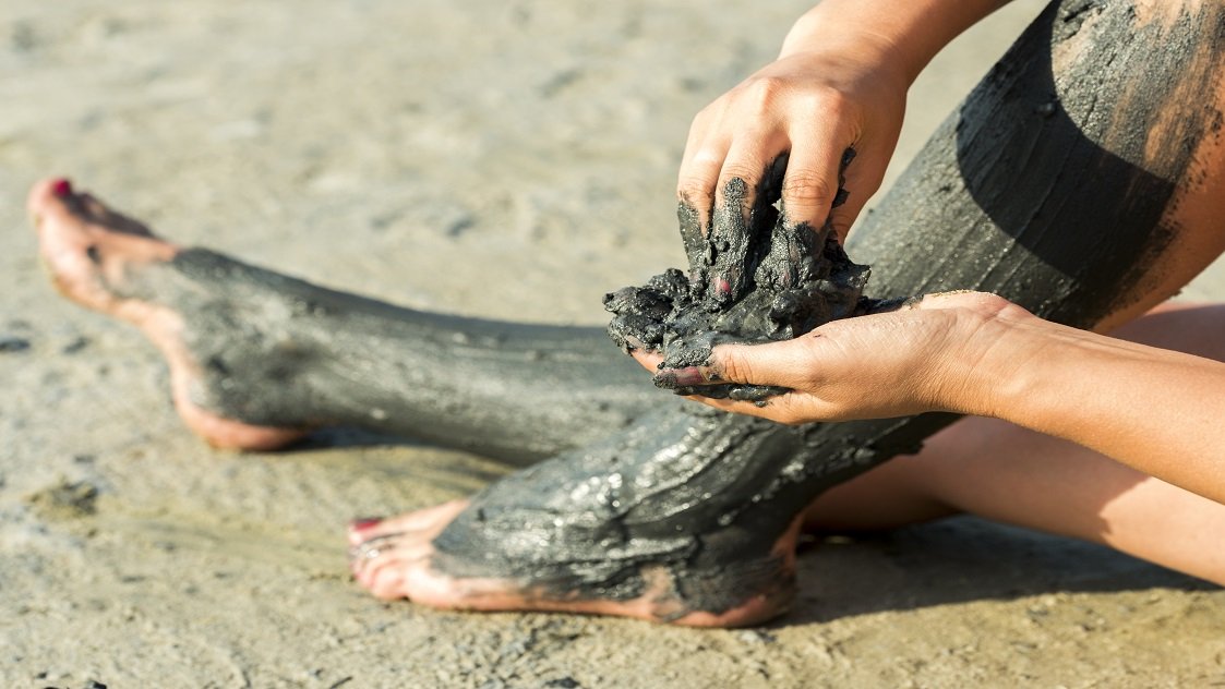 Mud therapy at the Mar Menor, San Pedro del Pinatar