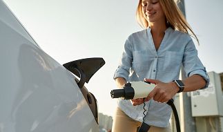 Cars charging point