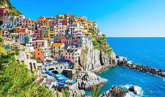 Manarola, one of the towns that make up the Cinque Terre